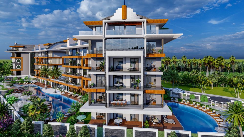 Alanya Oba'da Ultra Lüks Konut Projesi