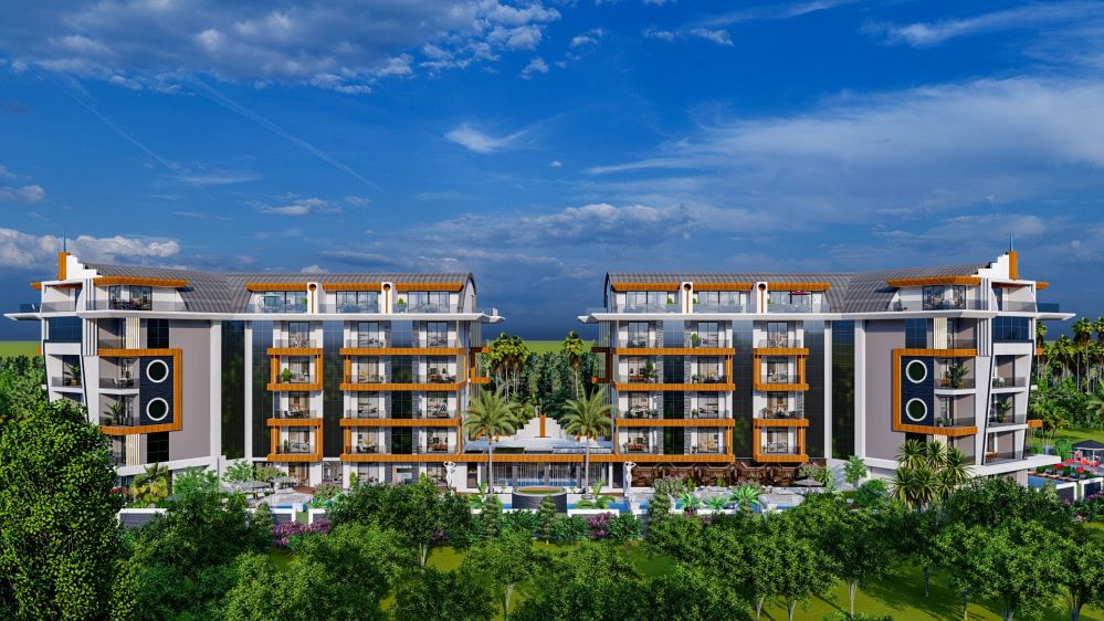 Alanya Oba'da Ultra Lüks Konut Projesi