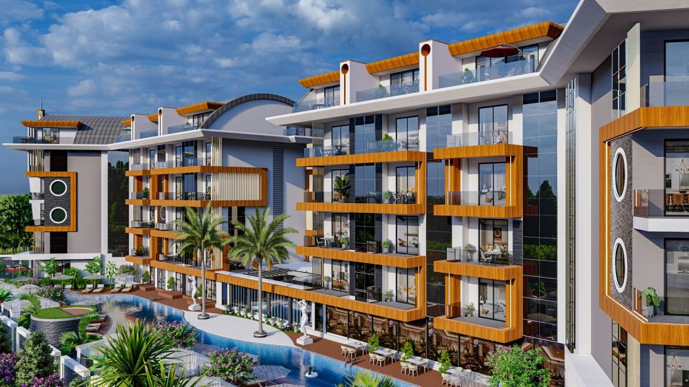Alanya Oba'da Ultra Lüks Konut Projesi