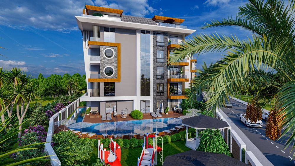 Alanya Oba'da Ultra Lüks Konut Projesi