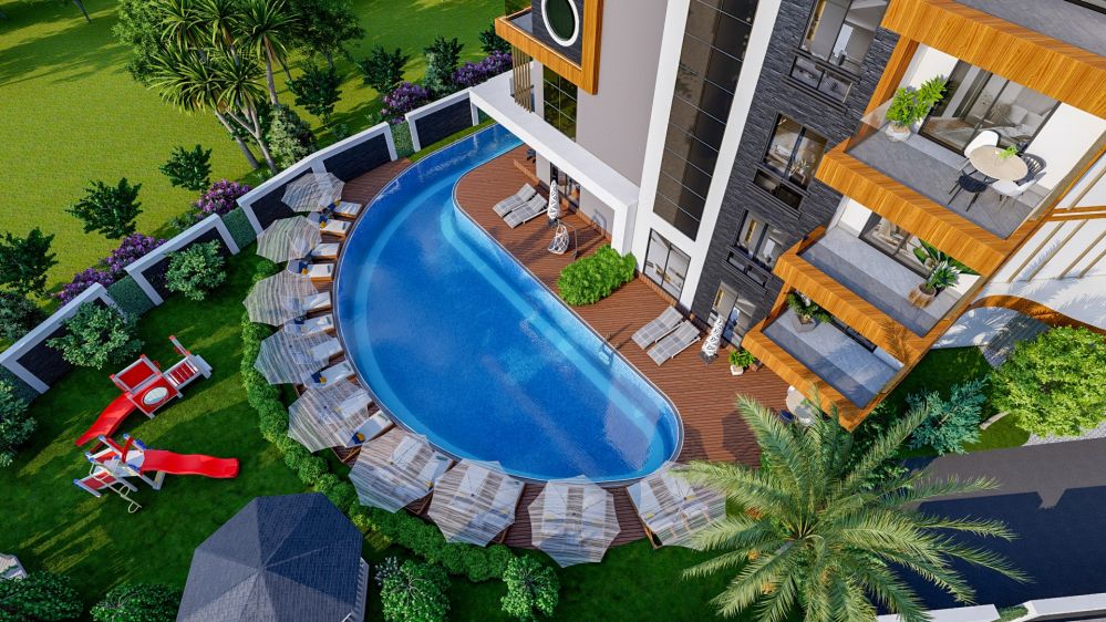 Alanya Oba'da Ultra Lüks Konut Projesi