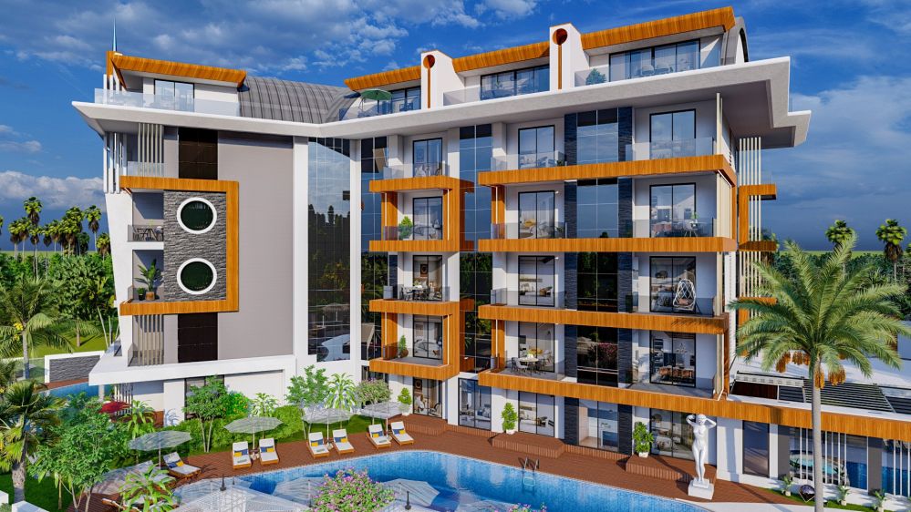 Investment-Friendly Modern Apartments in Oba Alanya