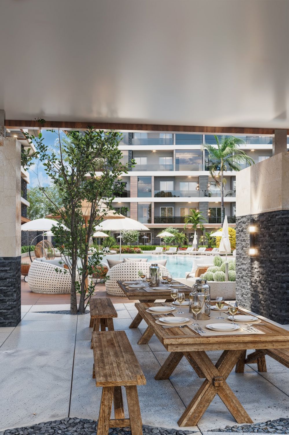 Smart Home Concept Luxury Apartments in Oba Alanya