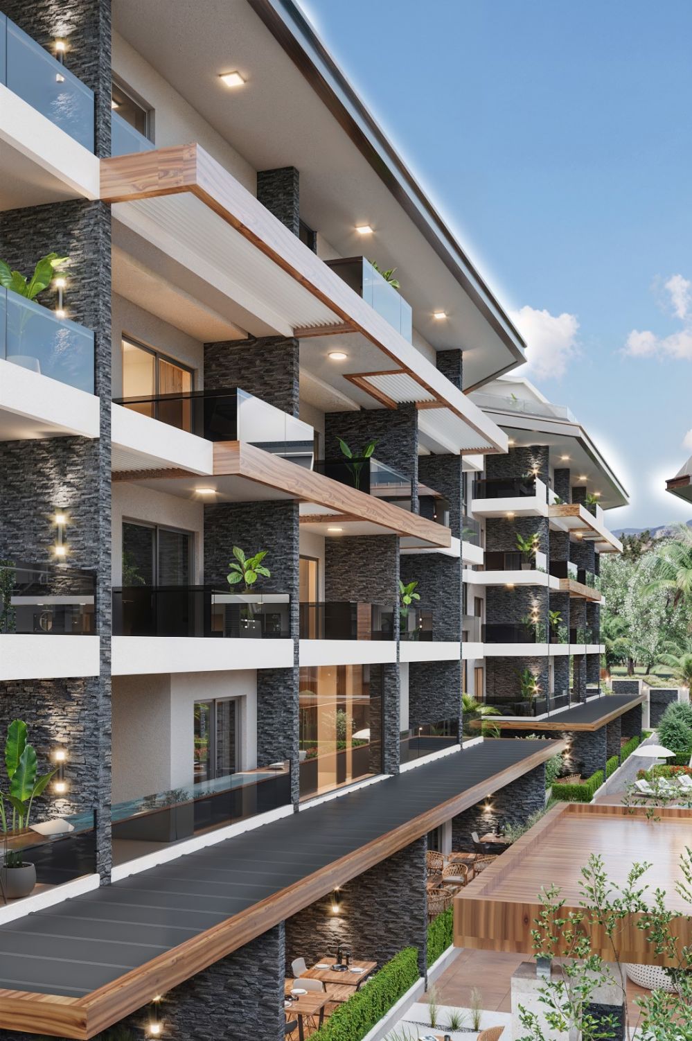 Investment property under construction, from the developer, Oba, Alanya