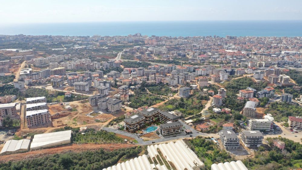 Investment property under construction, from the developer, Oba, Alanya