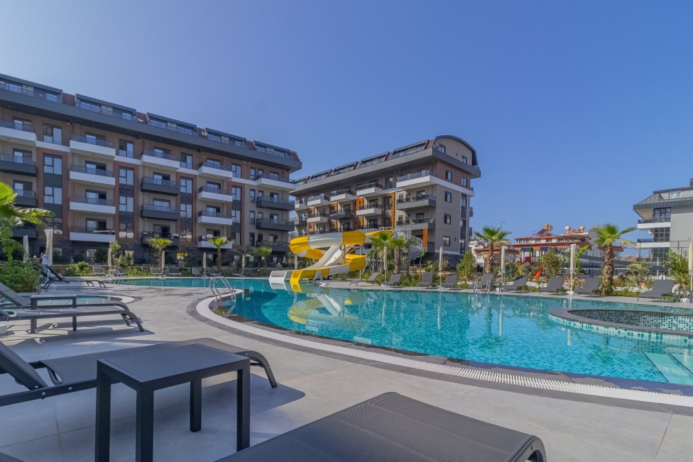 Luxuswohnungen mit Panoramablick auf Meer und Natur in Alanya Oba