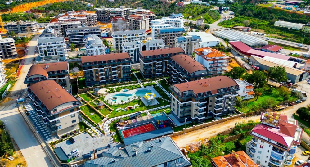 Luxuswohnungen mit Panoramablick auf Meer und Natur in Alanya Oba