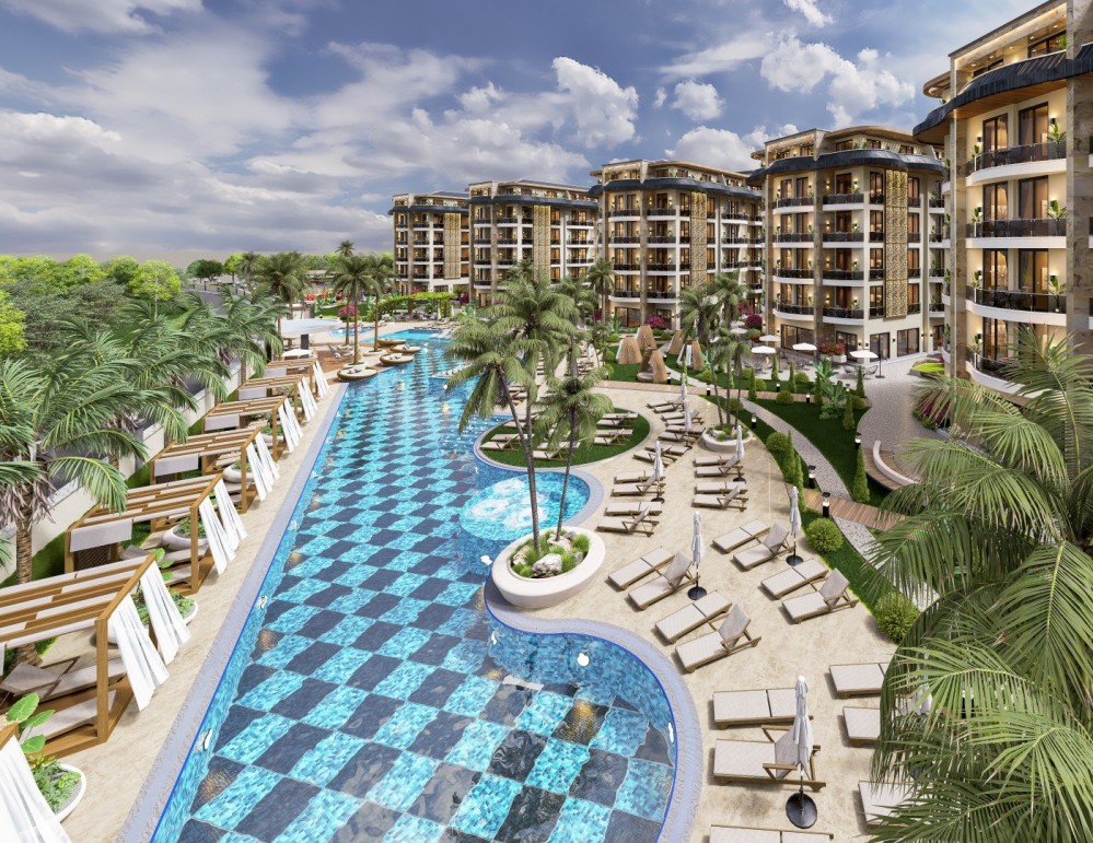 Großes Wohnprojekt in Alanya Oba – modernes Wohnen & attraktive Investitionschance