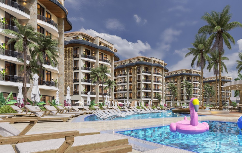 Großes Wohnprojekt in Alanya Oba – modernes Wohnen & attraktive Investitionschance