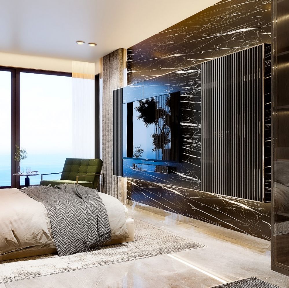 Panoramic Sea View Luxury Smart Home Residence in Kestel, Alanya