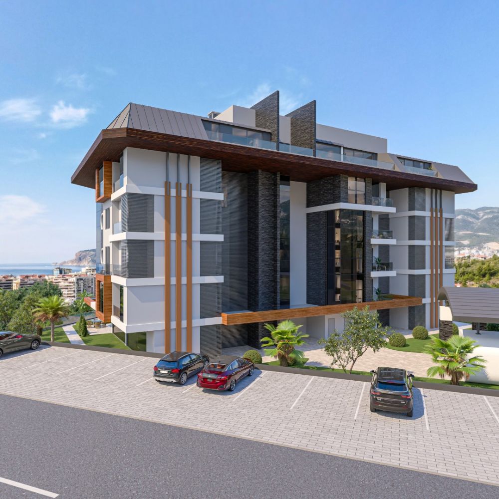 Panoramic Sea View Luxury Smart Home Residence in Kestel, Alanya