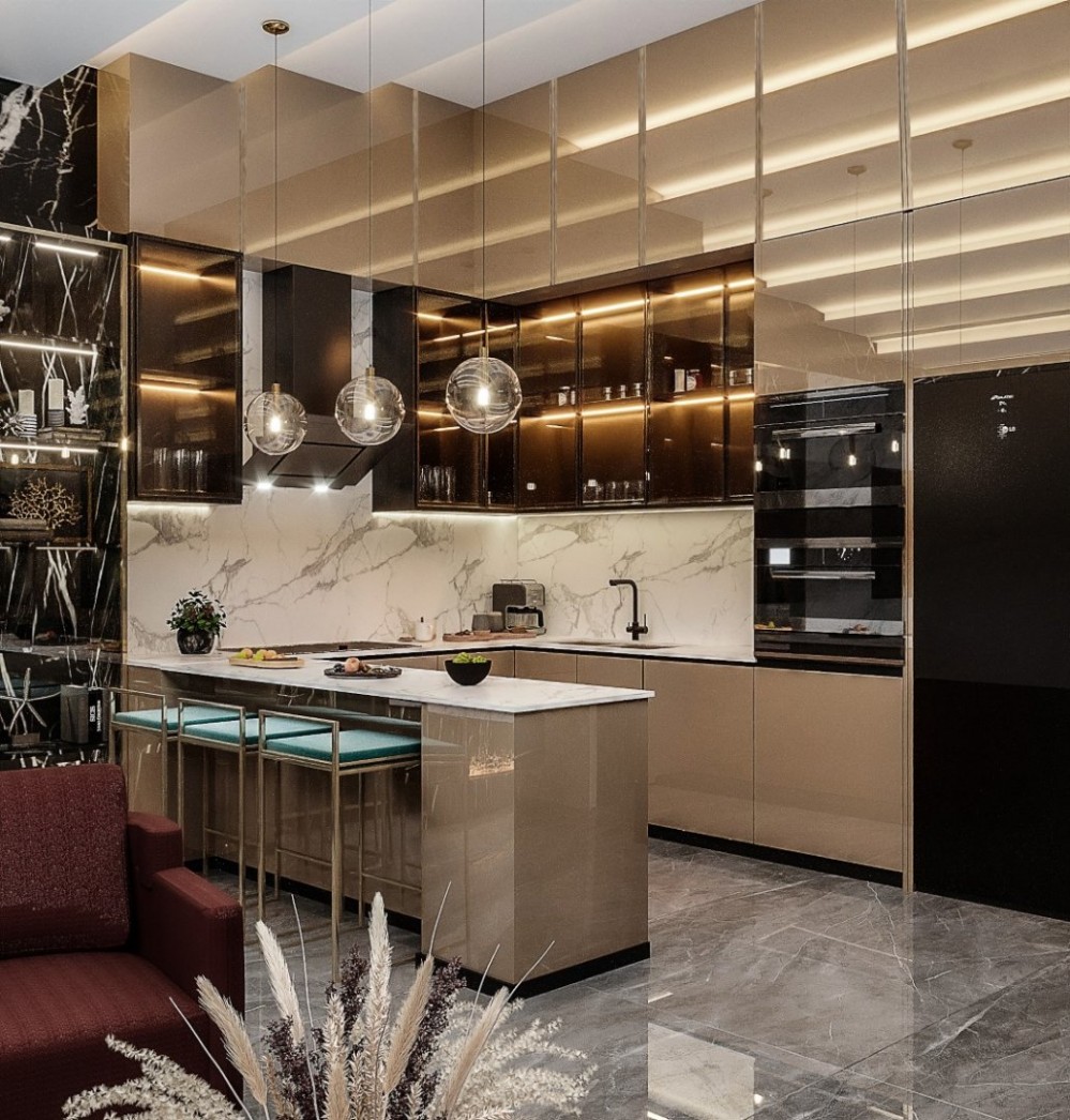 Panoramic Sea View Luxury Smart Home Residence in Kestel, Alanya