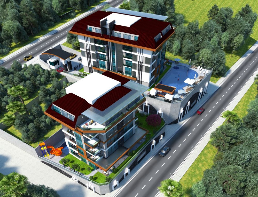 Ultra Luxury Investment Apartments and Duplexes in Alanya Kestel