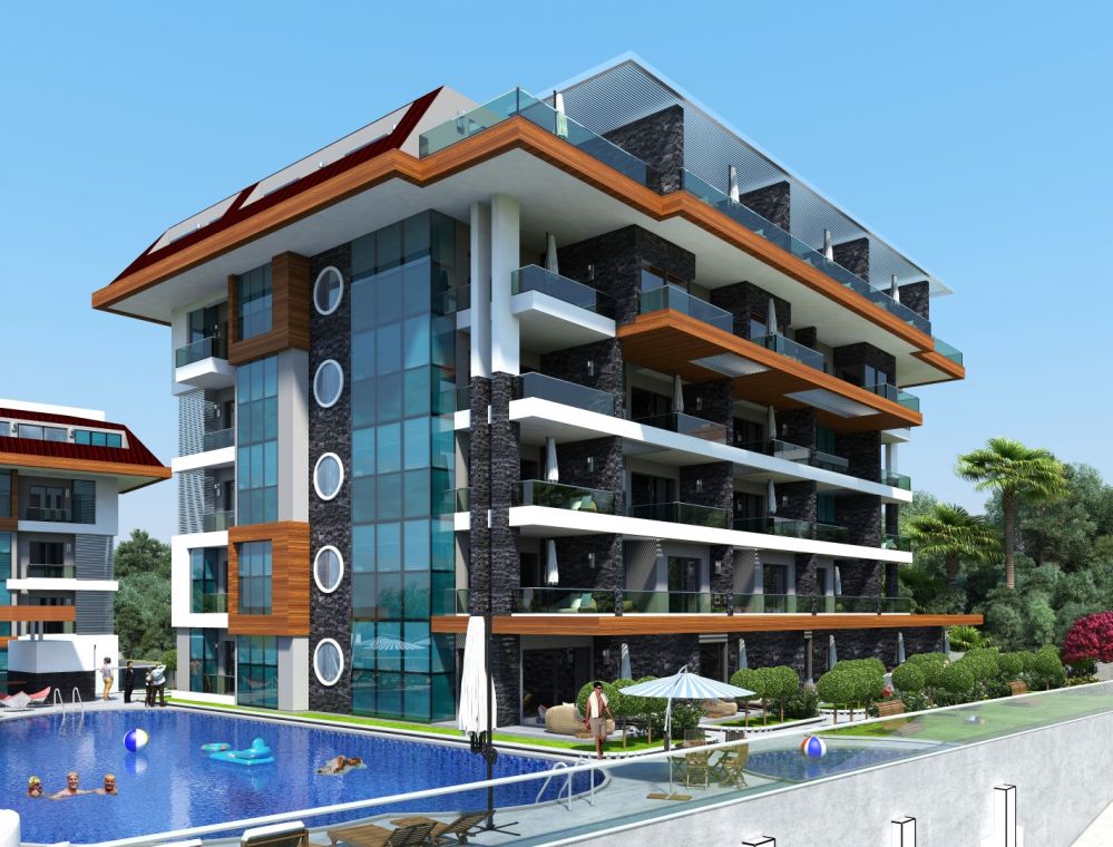 Ultra Luxury Investment Apartments and Duplexes in Alanya Kestel