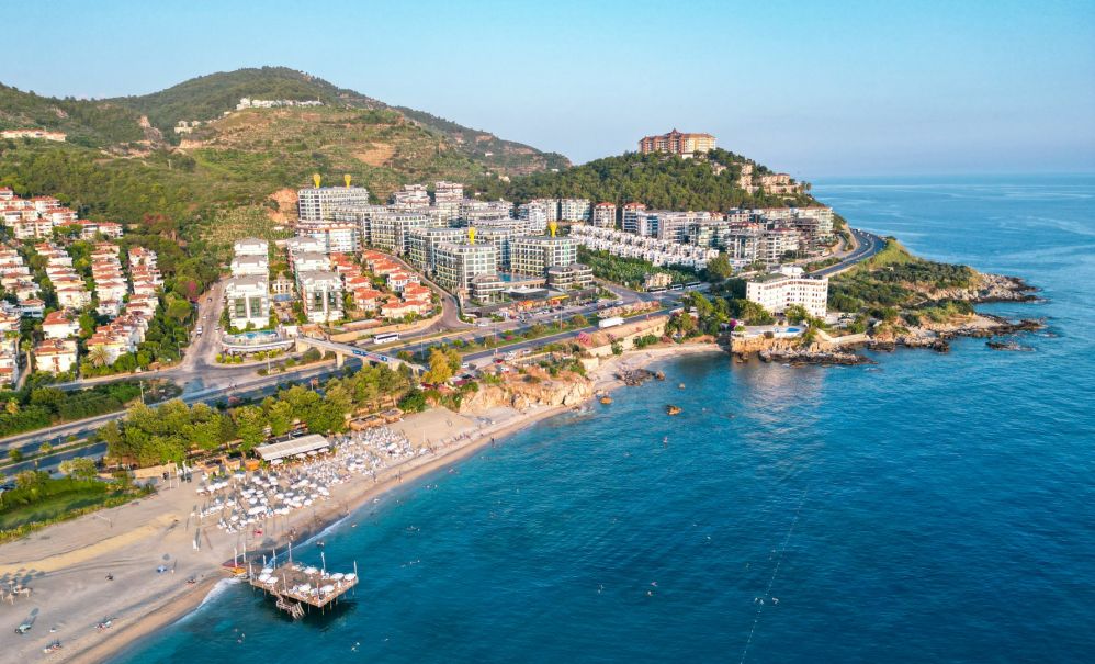 Alanya Kargıcakta Deniz Manzaralı Ultra Lüks Konut Projesi