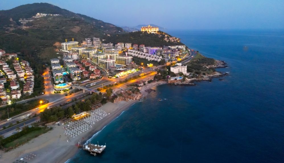 Alanya Kargıcakta Deniz Manzaralı Ultra Lüks Konut Projesi