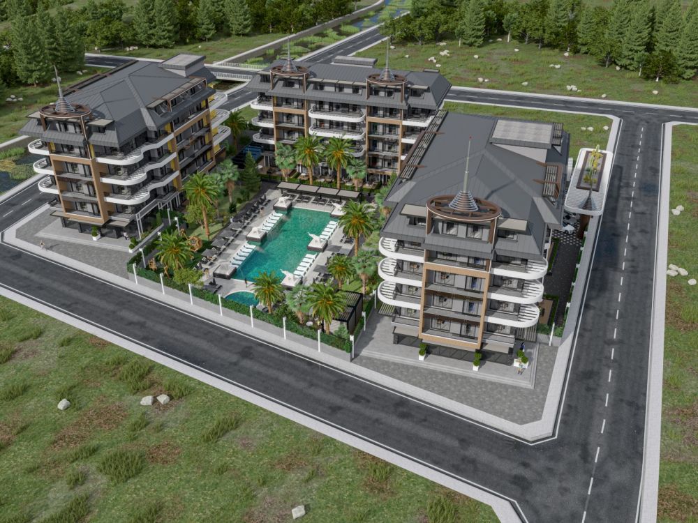 Sea-View Luxury Apartments and Duplexes in Kargicak