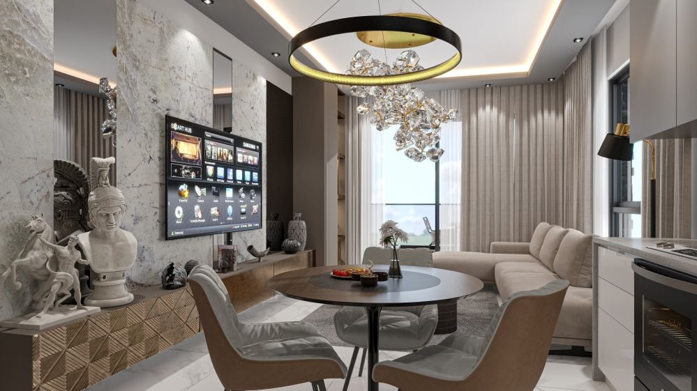 Ultra Luxury Residential Project with Sea View in Alanya Kargicak