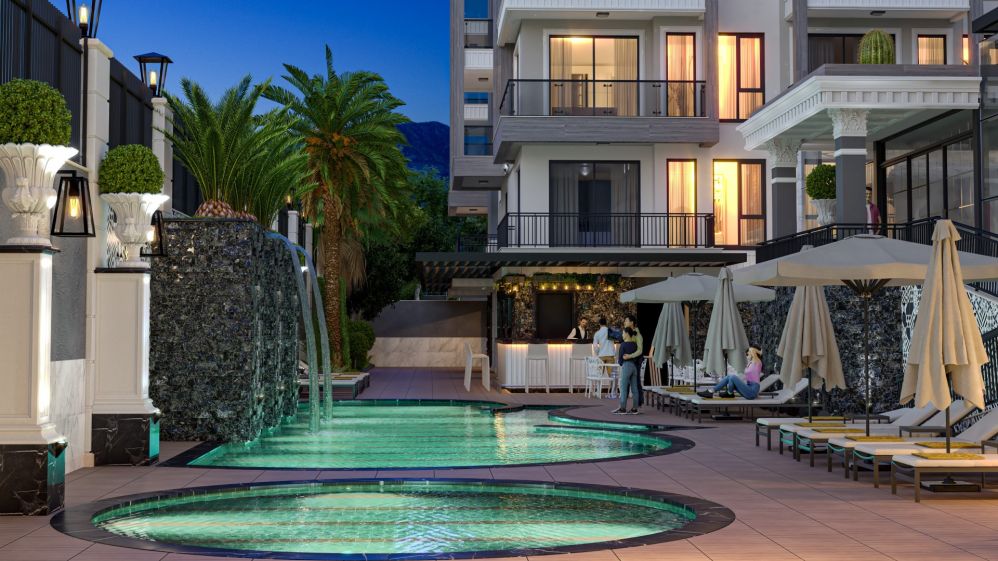 Alanya Kargıcakta Lüks Konut Kompleksi