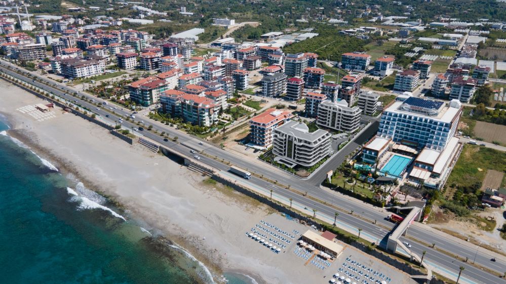 Beachfront Luxury Residential Project in Alanya Kestel