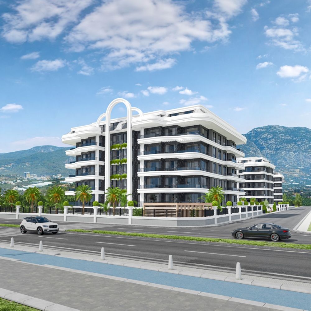 Beachfront Luxury Residential Project in Alanya Kestel
