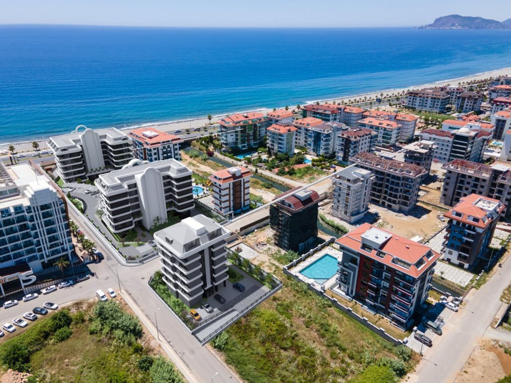 Alanya Kestel'de Denize Sıfır Lüks Konut Projesi