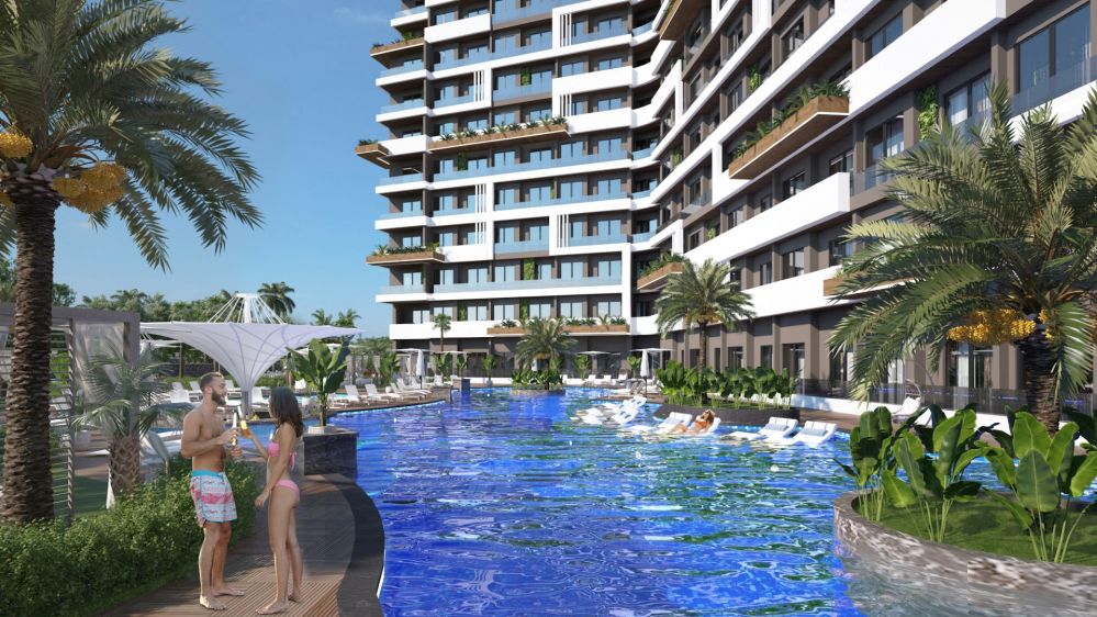 Luxury Residential Complex in Alanya with Rich Social Facilities and Modern Living