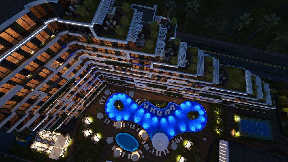 Luxury Residential Complex in Alanya with Rich Social Facilities and Modern Living