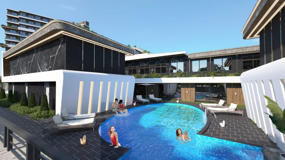 Luxury Residential Complex in Alanya with Rich Social Facilities and Modern Living