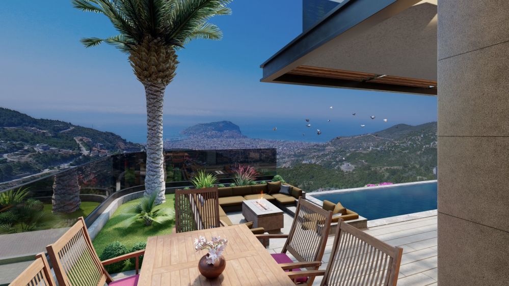 Ultra Luxury Sea View Villa in Alanya Bektaş