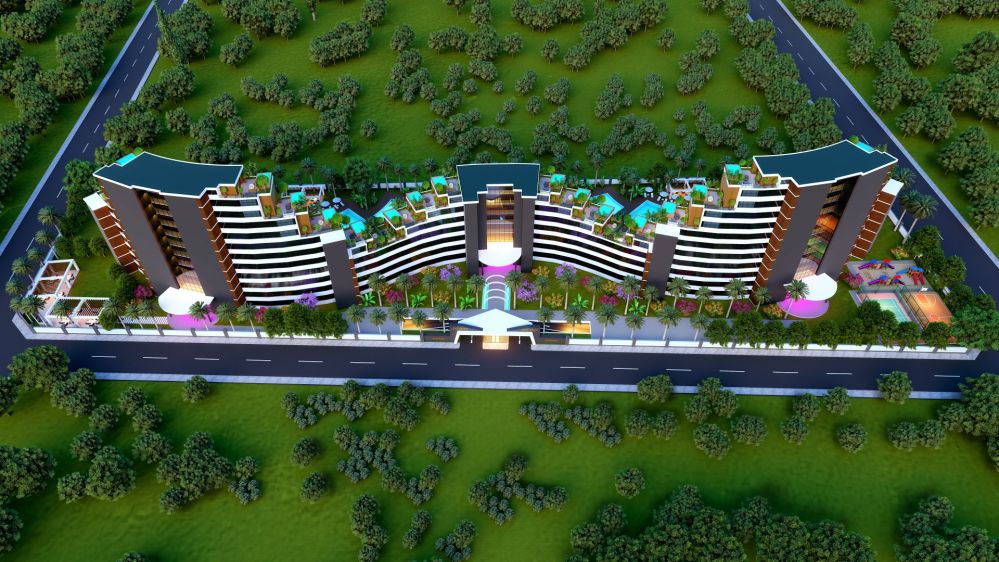 Modern Luxury Residence in Antalya Altintas Near the Airport