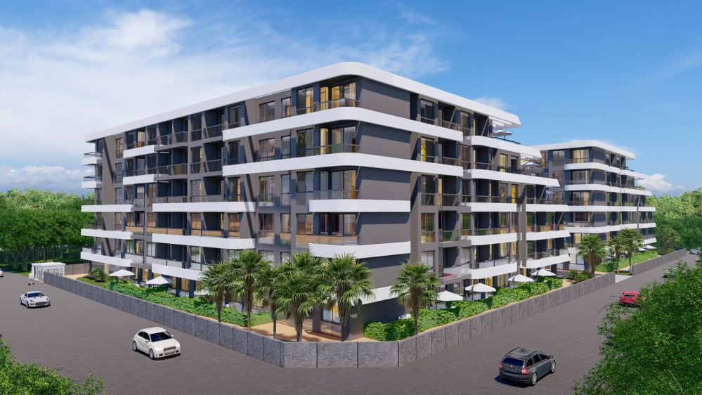 Элитные 1+1 и 2+1 резиденции в Анталии Алтынташ