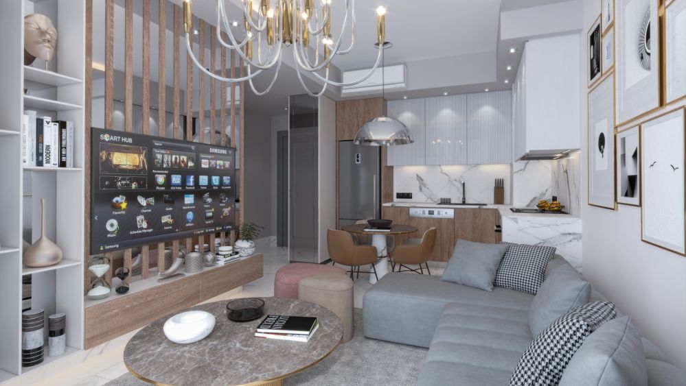 Antalya Altıntaş’ta Modern 1+1 ve 2+1 Rezidans Daireler