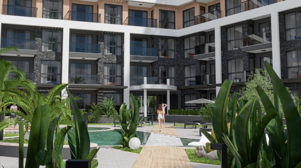 Antalya Altıntaş’ta Modern 1+1 ve 2+1 Rezidans Daireler