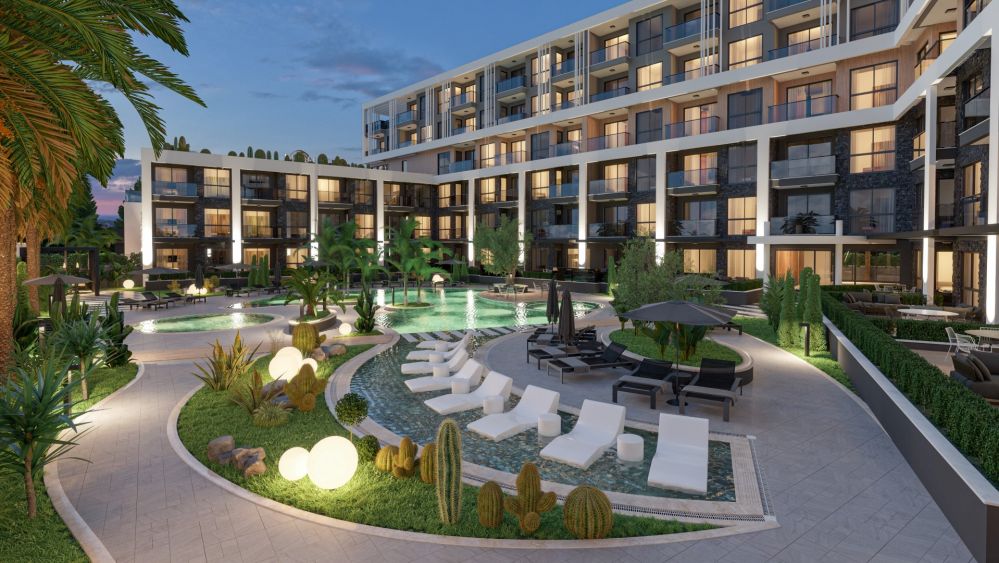 Современные квартиры 1+1 и 2+1 в Анталье, Алтынташ